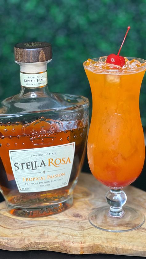 SplashBarXpress on Instagram: “Stella Rosa Tropical Passion Cooler 🥶 Ingredients 1 1/2 oz Stella Rosa Tropical Passion Brandy 1/2 oz lime juice Calypso Tropical…” Stella Rose Drink Recipes, Stella Rosa And Hennessy, Mixed Drink Recipes Alcoholic, Stella Rosa Cocktails, Stella Rose Black Mixed Drinks, Stella Rosa Brandy Recipes, Stella Rosa Wine Recipes Cocktails, Stella Rosa Wine Recipes, Stella Wine