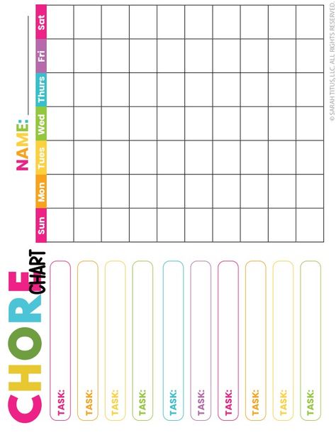 Free Chore Chart Printables Templates, Family Binder Free Printables, Free Printables Organization, Family Binder, Life Binder, Chore Charts, Kids Schedule, Business Marketing Plan, Home Management Binder