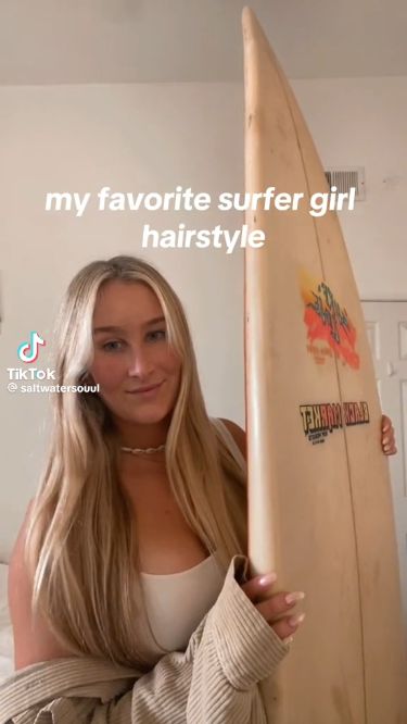 Hairstyles for Summer Surfer Hairstyles, Long Summer Hair, School Braids, Easy Beach Hairstyles, Surf Hair, Beach Braids, Preppy Hairstyles, Hairstyles For Summer, Lake Hair Styles