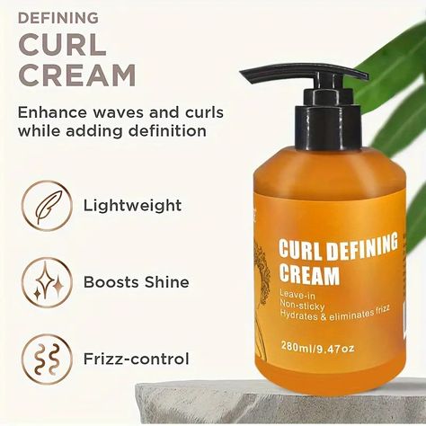 Defining Cream Argan Oil Wavy y Hair Hair - Temu Curl Defining Mousse, Low Porosity Hair Care, Japanese Hair Care, Indian Hair Care, Hair Caramel, Japan Hair, Dandruff Hair, Curl Types, Wavy Hair Care