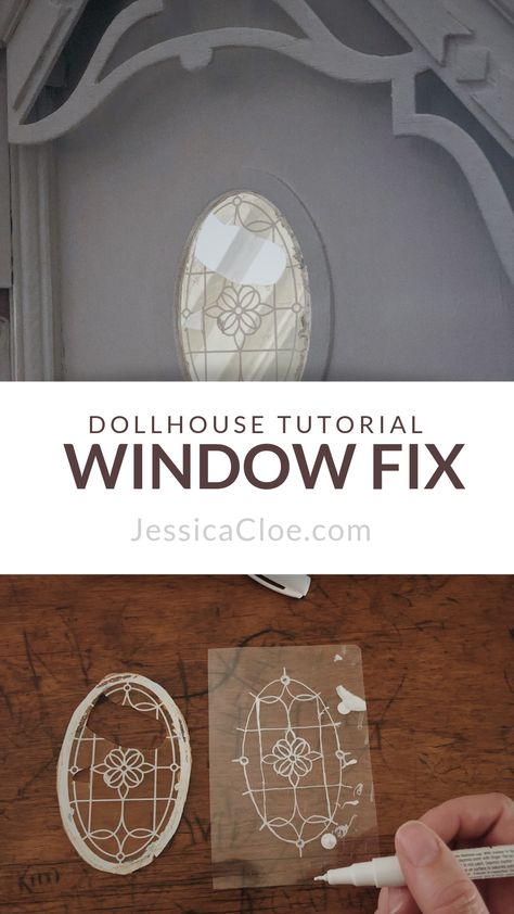 Dollhouse Windows Diy How To Make, Minatures Dollhouse Diy, Dollhouse Diy Ideas, Dollhouse Renovation, Dollhouse Crafts, Dollhouse Windows, Miniature Farmhouse, Mini Homes, Miniature Stuff