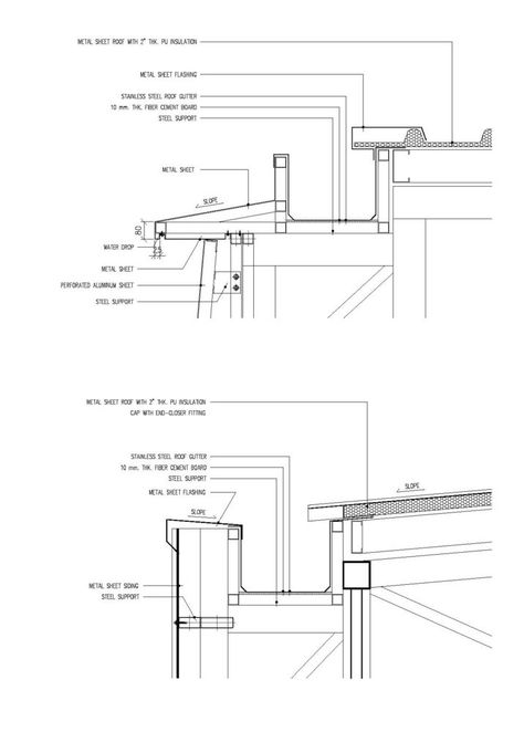 Gallery of TAK Sale Office & Warehouses / AOMO - 30 Metal Sheet Roof Detail, Esherick House, Old Office, Corporate Id, Steel Trusses, Steel Windows, Door Detail, Project Site, Building Roof