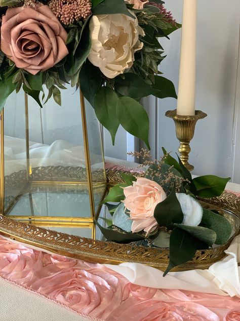 Pastel Pink Weddings, Blush And Gold Wedding, Gold Table Setting, Blush Wedding Decor, Pink Engagement, Blush Pink Wedding Dress, Pink Weddings, Gold Wedding Inspiration, Pink Wedding Theme