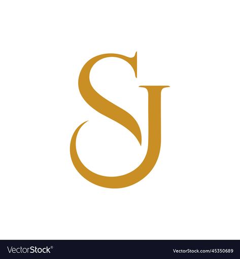 Sj Monogram Logo, J S Monogram, Sj Logo Design Fonts, Sj Logo Design, S J Logo, Pp Logo Design, Sj Monogram, S Logo Design Letter, Sj Logo