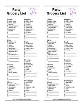 Movie Snacks List, Movie Night Snack List, Party Grocery List, Party Shopping List, Party Food List, Crowd Food, Flip Book Template, Grocery Checklist, Shopping List Template