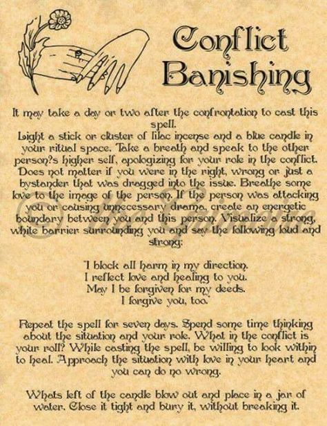 Conflict bashing spell Banishing Spell, Real Witches, Spell Work, Under Your Spell, Magic Spell Book, Witch Stuff, Reiki Symbols, Wiccan Witch, Eclectic Witch