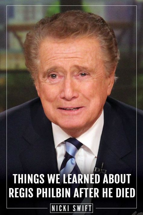 One charming attribute that TV personality Regis Philbin possessed was a rooted sense of humility. "There's got to be something that I do that's unusual, right?" Philbin once said to New York Magazine, when hard-pressed to unveil any of his special talents. Tv Personality, New York Magazine, Got To Be, The Sweet, Swift, Health Care, Tv Shows, New York, Magazine