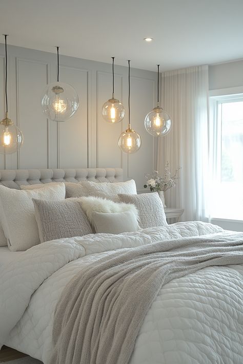 White and grey bathroom