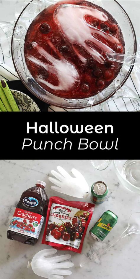 Diy Halloween Punch Bowl, Halloween Red Punch With Alcohol, Halloween Punch With Dry Ice, Halloween Punch Game, Fun Halloween Drinks Non Alcoholic, Easy Halloween Party Drinks, Halloween Drink Ideas Non Alcoholic, Spooky Punch For Halloween, Halloween Cocktail Ideas