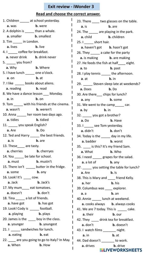 Grammar Lessons Worksheets, English Grammar Worksheets For Class 6, English Grammar Worksheets Class 4, Grammer English Worksheet, Grammar Exercises Worksheets, English Worksheets For Grade 6, Grammar Revision Worksheets, Grammar Test Worksheets, Class 4 English Worksheet