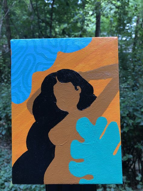 Beyonce Canvas Painting, Black Women Canvas Paintings, Canvas Painting Ideas Black Woman, Black Woman Canvas Art, Afrocentric Art Painting, Self Love Painting Ideas On Canvas, Black Art Painting Canvas, Black Love Paintings, Barbie Canvas Painting