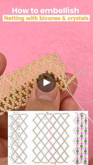 Beading Netting Patterns, Seed Bead Netting Patterns, Beaded Netting Patterns, Rose Coloring, Afghan Culture, Hand Embroidered Jewelry, Rose Coloring Pages, Beading Netting, Dream Land