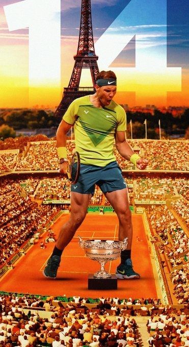 🎾 FINAL: Nadal - Ruud (6 - 3) (6 - 3) (6- 0) ¡RAFA NADAL ES CAMPEÓN DE ROLAND GARROS POR DECIMOCUARTA VEZ! ¡ES HISTORIA DEL TENIS Y DEL DEPORTE! Rafael Nadal Wallpapers, Nadal Wallpaper, Nadal Rafael, Mode Tennis, Tennis Wallpaper, Nadal Tennis, Tennis Life, Bjorn Borg, Mma Boxing