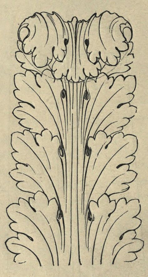 Acanthus Leaf Drawing, Filigree Tattoo, Classical Greece, Ornament Drawing, Leather Tooling Patterns, Acanthus Leaves, Unique Drawings, Leaf Drawing, Do It Again