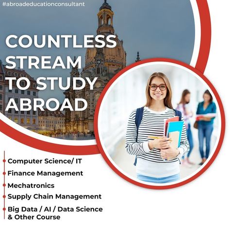 Best Education Consultants Study In Abroad, Study In Germany, Finance Management, Master Studies, Education Poster Design, Just A Dream, Studying Abroad, Top Colleges, Educational Consultant