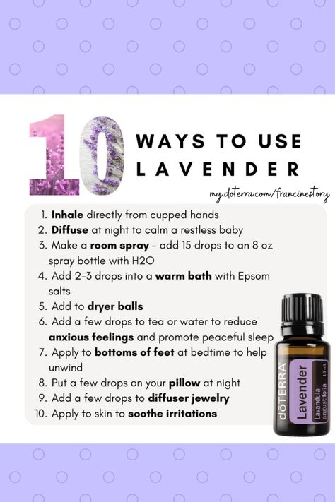 Doterra Lavender Uses, How To Use Lavender Essential Oil, Lavender Doterra, Lavender Oil For Sleep, Benefits Of Lavender Oil, Benefits Of Lavender Essential Oil, Lavender Oil Uses, Lavender Essential Oil Benefits, Lavender Essential Oil Uses