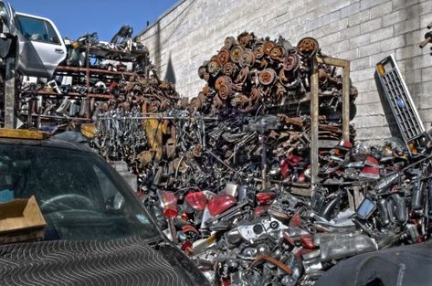 Scrap yard full of rusty gold Electronic Scrap, Cold Hard Cash, Junk Yard, Dumpster Diving, Where To Sell, Aluminum Cans, Everyday People, Easy Money, Scrap Metal