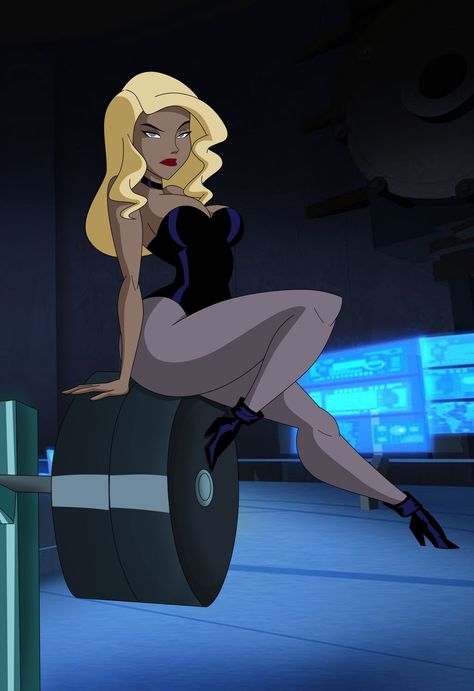 Black Canary Comic, Dc Comics Girls, Comic Book Girl, Justice League Unlimited, Karakter Disney, Dc Comics Artwork, Cartoon World, Dc Comics Characters, Comics Girls