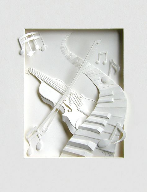 Pop Sculpture, Papercut Art, Paper Art Sculpture, Plaster Wall Art, Tanah Liat, Paper Illustration, Relief Sculpture, Paper Art Craft, Paper Artwork