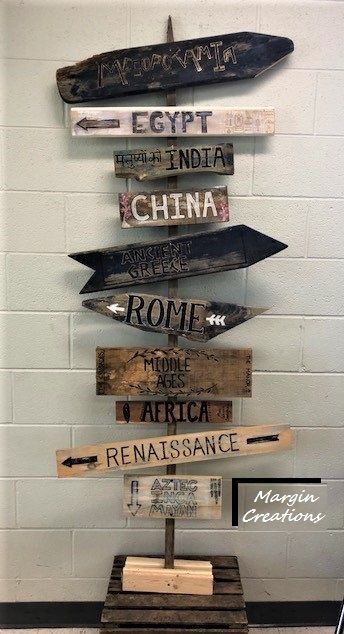 Classroom Vintage Decor, History Decorations Classroom, Classroom Decor Social Studies, Male History Teacher Classroom, Ancient Civilizations Bulletin Boards, International Classroom Theme, History Classroom Decorations Ideas, Middle School Geography Classroom Decor, Bulletin Board Ideas For Social Studies