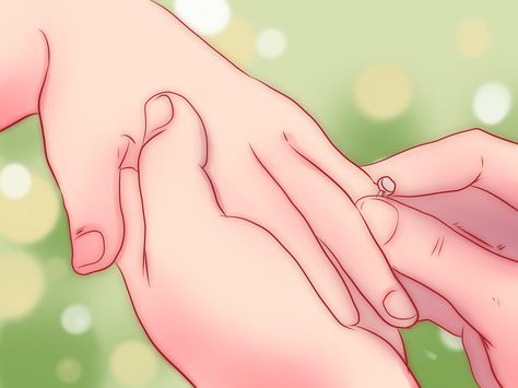 wikiHow: How to Give a Promise Ring How To Give A Promise Ring To Girlfriend, Promise Ring Speech For Him, Promise Ring Meaning, Promise Rings Proposal Ideas, Simple Promise Rings, A Promise Ring, Promise Ring Proposal, Mens Earrings, How To Clean Gold