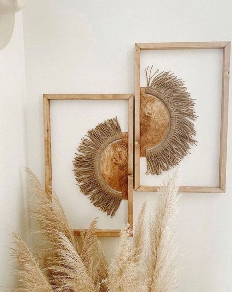 home decor ideas-living room decor-bedroom decoration-fall home decor Kitchen Collage, Driftwood Art Diy, Diy Yarn Crafts, Diy Pots, Diy Crafts Room Decor, Macrame Decor, 3d Wall Art, Boho Diy, Driftwood Art