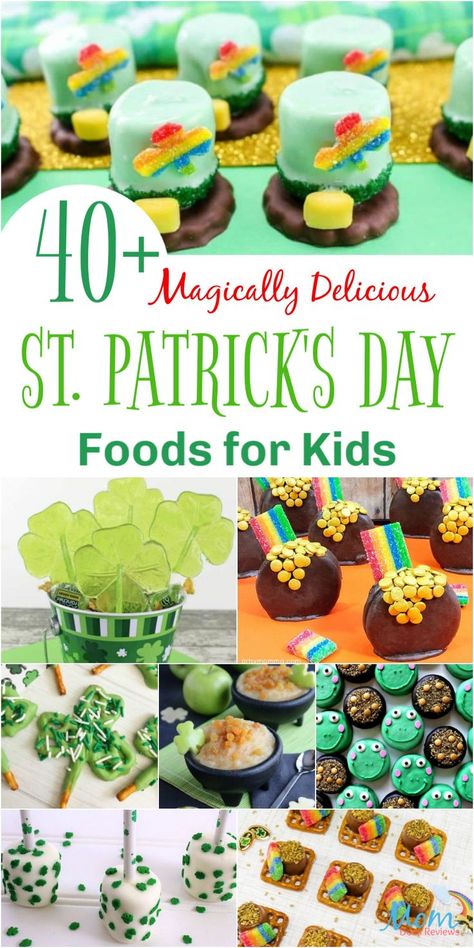 St Patricks Snacks, St Patrick's Day Food, St Patricks Food, St Patrick Day Snacks, St Patrick Day Treats, Treats For Kids, Magically Delicious, Snack Mixes, St Patricks Day Crafts For Kids