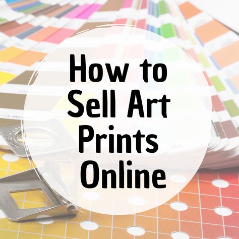 Tutorials on how to create and sell art prints online. How To Sell Art Prints, Selling Art Prints, Sell Art Prints, Art Advice, Diy Crafts For Adults, Selling Art Online, Sell My Art, Selling Prints, Easter Basket Diy