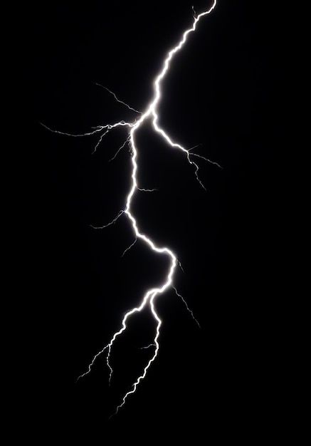 Photo single lightning bolt on a black b... | Premium Photo #Freepik #photo Lightning Art, Native Beauty, Lightning Photography, Human Pikachu, Dark Clouds, Black Lightning, Mini Scrapbook, Black B, Scary Art