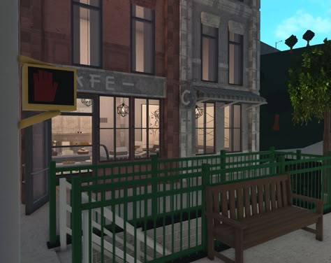 Bloxburg New York City Ideas, City Builds Bloxburg, Bloxburg Subway Station, City Ideas Bloxburg, Bloxburg City Hacks, New York City Bloxburg Build, Bloxburg New York City, Bloxburg Subway, Nyc Bloxburg Town Layout