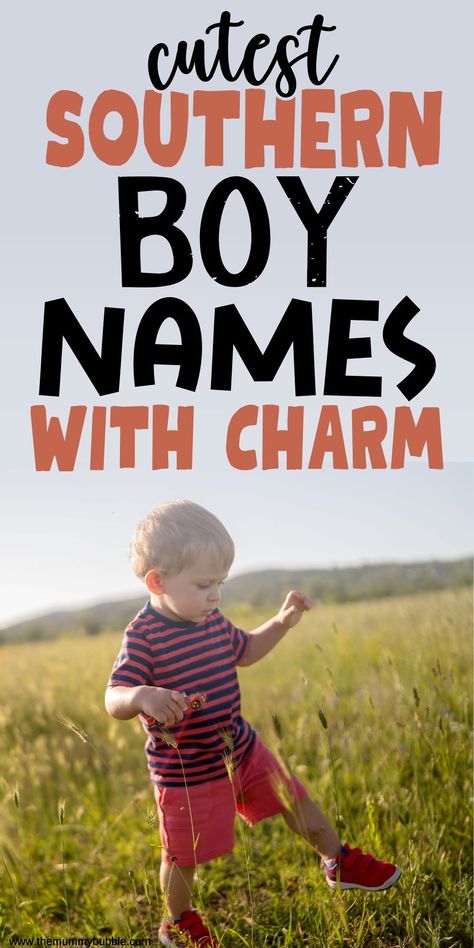 Unique southern baby boy names plus meanings. A list of over 150 strong and cool southern names for boys. Biys Names, Southern Names For Boys, Southern Baby Boy Names, Best Male Names, Southern Boy Names, Country Boy Names, Southern Names, Country Baby Names, Strong Boys Names