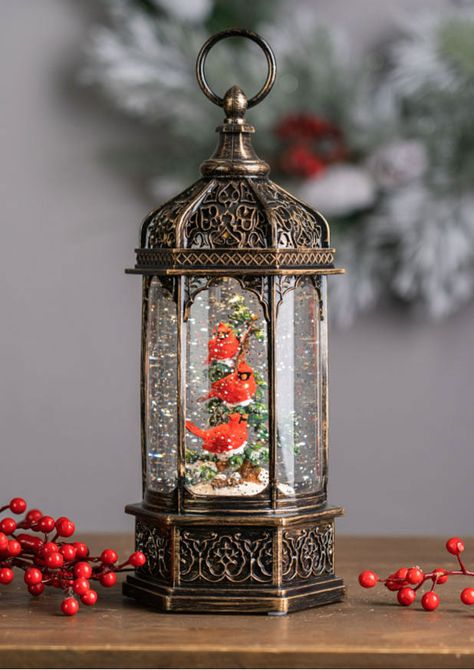 Christmas lantern decor