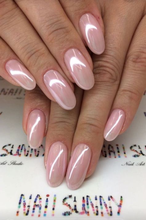 Gradiant Nails, Painted Fingernails, Fingernails Painted, Pearl Nails, Nail Art Wedding, Classy Nails, French Tip Nails, Theme Ideas, Manicure E Pedicure