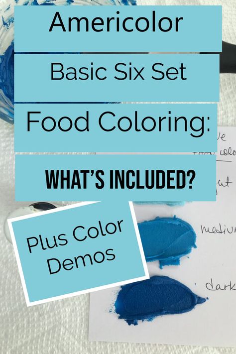 Americolor basic six set: what's included Americolor Mixing Chart Buttercream, Americolor Mixing Chart, Frosting For Cake Decorating, Food Color Palette, Brown Icing, Food Colors Palette, Frosting For Cake, Food Coloring Mixing Chart, Food Coloring Chart