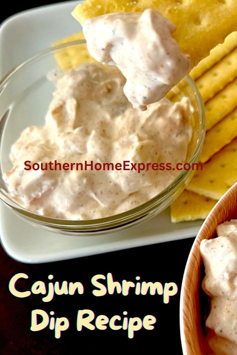 You'll love the bold flavors of Louisiana with this cajun shrimp dip recipe. Perfect for parties, game day, and any get-together! Cajun Shrimp Dip Recipe, Cold Shrimp Dip Recipe, Cajun Shrimp Dip, Shrimp Dip Recipe, Cold Shrimp, Shrimp Dip Recipes, Frozen Cooked Shrimp, Shrimp Dip, Easy To Make Appetizers