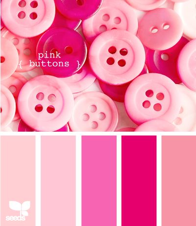 color palette I Believe In Pink, Design Seeds, Everything Pink, Pink Walls, Pink Pink, Colour Schemes, Color Pallets, Color Swatches, A Color