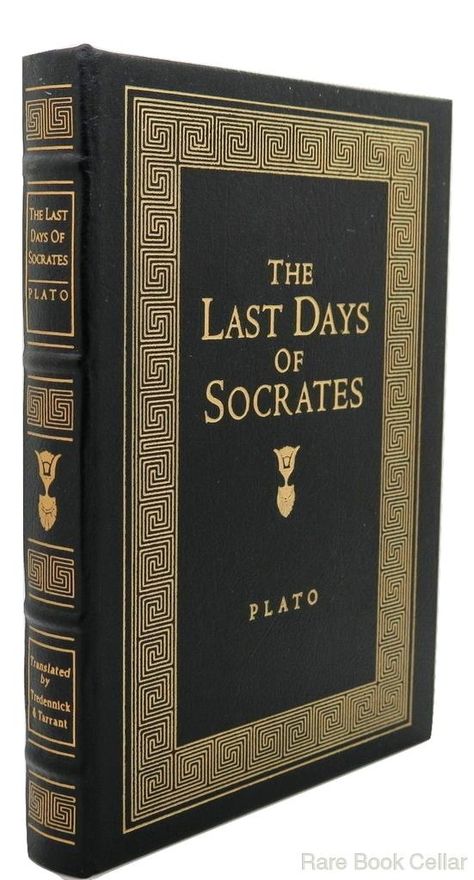 Easton Press Books, Studying Library, Easton Press, Illuminated Manuscripts, Socrates, Last Days, Book Case, Philosophers, Rare Books