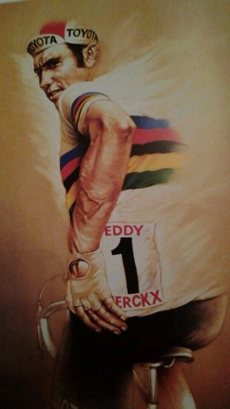 Eddy Merckx Bike, Bike Race Poster, Cycling Posters, Cycling Photography, Graphic Design Photo, Bike Poster, Vintage Cycles, Road Bike Women, Mountain Bike Shoes