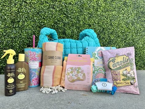 ☀️ Get ready for beach days in style! 🌊 We have all the perfect items to fill your beach bag! 🏖️🌴 #BeachReady #SummerEssentials #BeachBagMustHaves #SunSandSea Beach Bag Gift Basket, Theme Basket, Theme Baskets, Beach Bag Gift, Sand Cloud, Beach Packing, Sea Spray, How To Cook Potatoes, Beach Ready