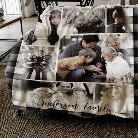 Photo Christmas Gifts, Picture Blanket, Personalized Grandma Gifts, Birthday Gifts For Grandma, Mothers Day Gifts From Daughter, Custom Blanket, Personalized Mother's Day Gifts, Personalized Grandma, Personalized Blanket