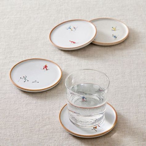 Garden Accessories Decor, West Elm Kids, Fall Bedding, Email Branding, Christmas Coasters, Mark And Graham, St Jude, Ceramic Coasters, Glassware Set