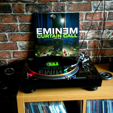 Eminem Vinyl, Eminem Curtain Call, Rap Music Hip Hop, Vinyl Covers, Curtain Call, Vinyl Cover, Rap Music, Some Ideas, Lps