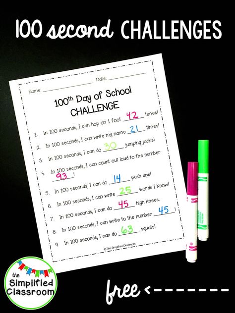 100 Days Of School Ideas, 100th Day Of School Crafts, 100s Day, Poems About School, 100 Day Of School Project, Teaching Holidays, 100 Day Celebration, School Celebration, Letter To Parents