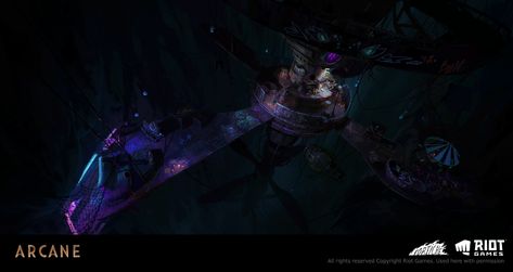 Jinx Room, League Of Legends Universe, Matte Paintings, League Of Legends Video, Underground World, Arcane Jinx, Jinx League Of Legends, Video Making, Netflix Show