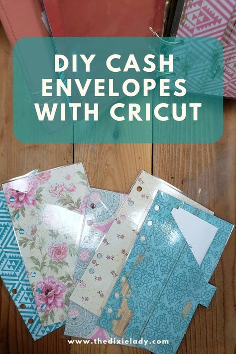 DIY Cash Envelopes with Cricut: Laminated with Tabs - The Dixie Lady Money Envelope Template Cricut, Cricut Cash Envelopes, Diy Budget Envelopes, Diy Laminated Cash Envelopes, How To Make Laminated Cash Envelopes, Laminated Envelopes Diy, Diy Budget Planner Cash Envelopes, Cute Cash Envelopes, How To Make Cash Envelopes