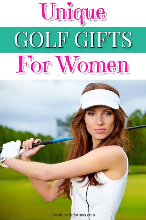 Unique Golf Gifts for Women - Gifts for Lady Golfers - Great Gadget Golf Gift Ideas For Women #giftguide Golf Gifts For Women Ideas, Golf Basket Ideas, Golf Tournament Gifts, Golfer Gifts, Lady Golfers, Golf Gadgets, Golf Bag Accessories, Golf Accessories Ladies, Golf Shoe Bag