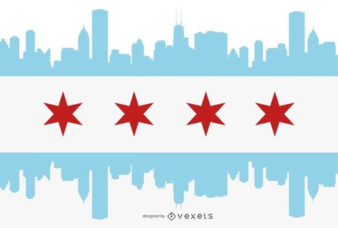 Chicago flag city silhouette #AD , #Ad, #Aff, #flag, #city, #silhouette, #Chicago Chicago Flag Tattoo, Chicago Skyline Tattoo, Chicago Decor, Chicago City Skyline, Skyline Tattoo, Nice Travel, City Skyline Silhouette, Chicago Flag, Pub Design