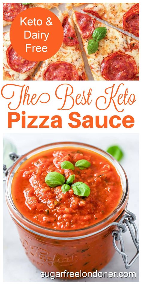 Healthy Homemade Pizza Sauce, Keto Pizza Toppings, Low Carb Enchilada Sauce, Keto Pizza Sauce Recipe, Low Carb Spaghetti Sauce Recipe, Sugar Free Marinara Sauce, Keto Enchilada Sauce, Low Carb Pizza Sauce, Keto Marinara Sauce