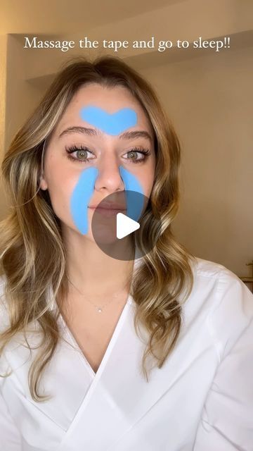 Kinesiology Taping Face, Kt Tape For Face Wrinkles, Kinesiology Taping For Face, How To Get Rid Of 11 Lines, Taping Face For Wrinkles, Facial Tape For Wrinkles, Face Taping Lift, Face Tapping For Wrinkles, Face Lift Tape Before And After