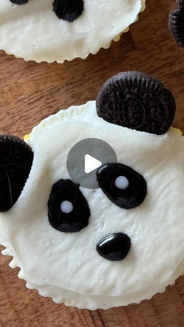 Deli Sweet on Instagram‎: "How adorable is this panda cupcake? 🐼 🧁Too cute to eat! 

******************************************
#CupcakeLove #panda #SweetTreats #BakingJoy #DessertArt #CutenessOverload #InstaDesserts #BakingAddict #Foodie #bakerlife 
 #HomemadeGoodness 
#BakingDay 
#freshbaked 
#cookies #cute #custom #fun #explore #explorepage #explorepage✨ #cookies🍪 #cook 
#اکسپلور #اکسپلور_اینستاگرام 
#کیک_خانگی 
#کیک_خونگی #پاندا #کیک_اسفنجی"�‎ Panda Cupcake, Panda Cupcakes, Cookies Cute, Panda Cookies, Freshly Baked, Too Cute, Sweet Treats, Cupcake, Baking